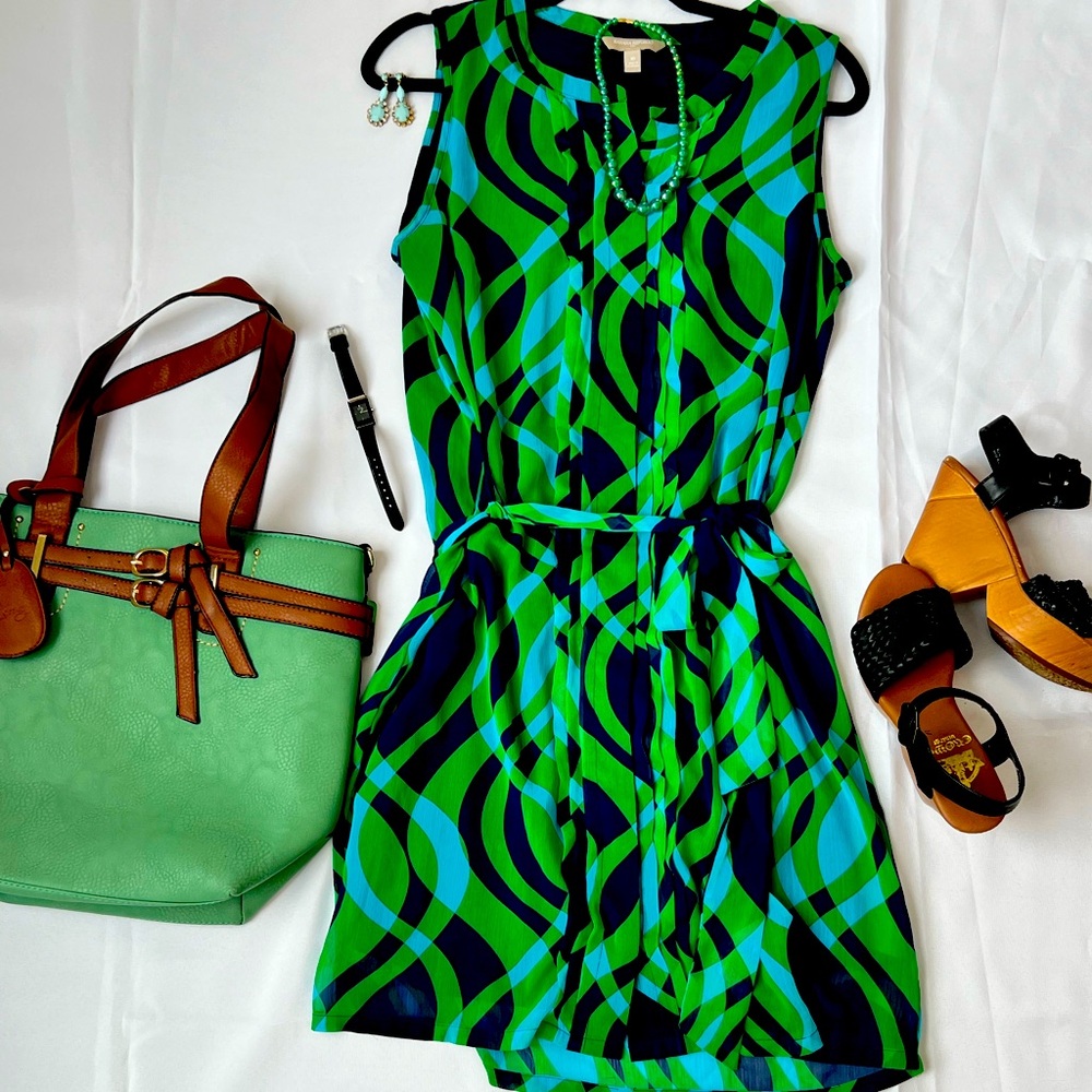 Chiffon Midi work dress